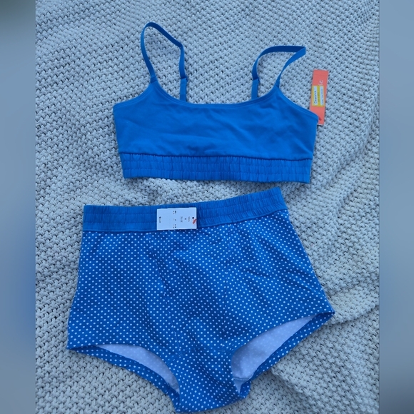 Colsie Bralette And Shorts Set Womens Small - Picture 1 of 3